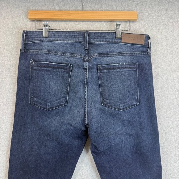 Parker Smith Womens Ava Skinny Jeans Blue‎ Jay Denim Stretch Size 12 / 31 NWT - Picture 7 of 14